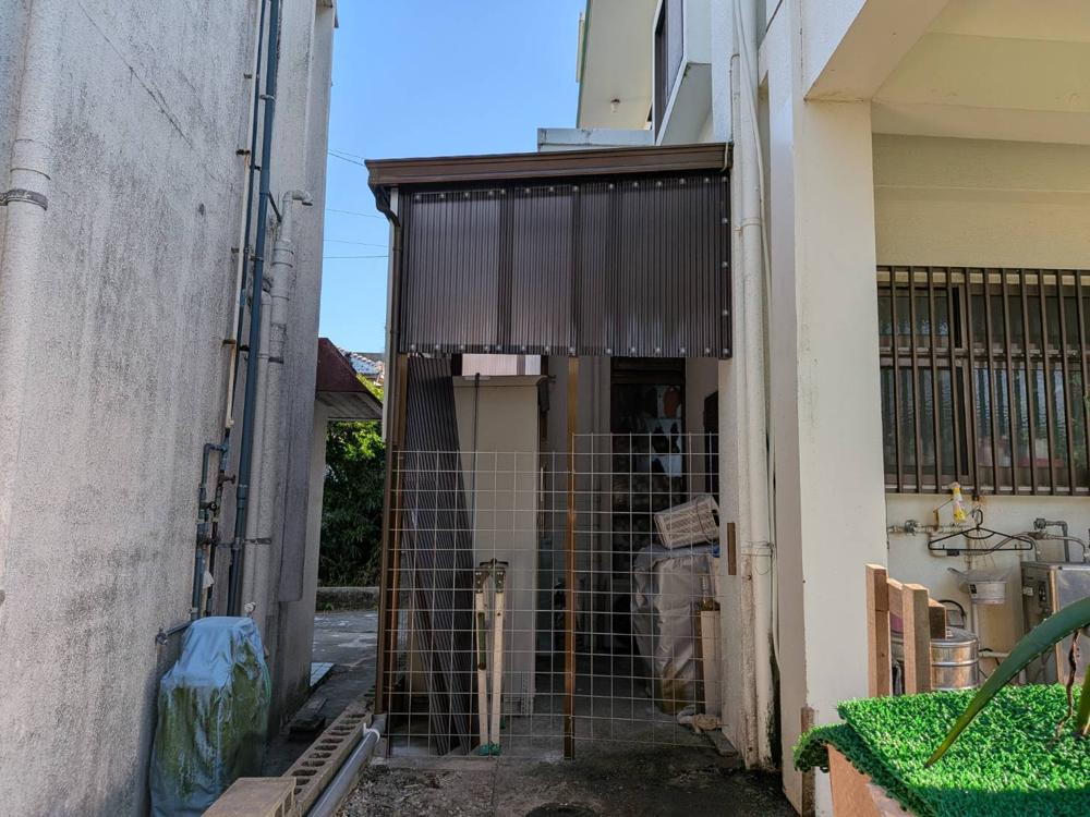 那覇市首里大名町 S邸 テラス取替え工事